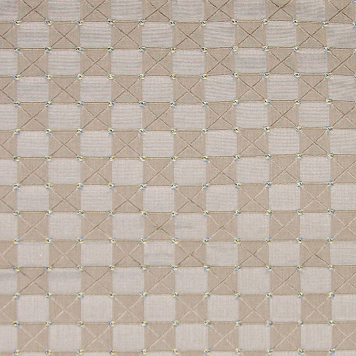 SCALAMANDRE OUTLET  FABRIC ALL SQUARE  FABRIC MANILLA   - TI 00022987