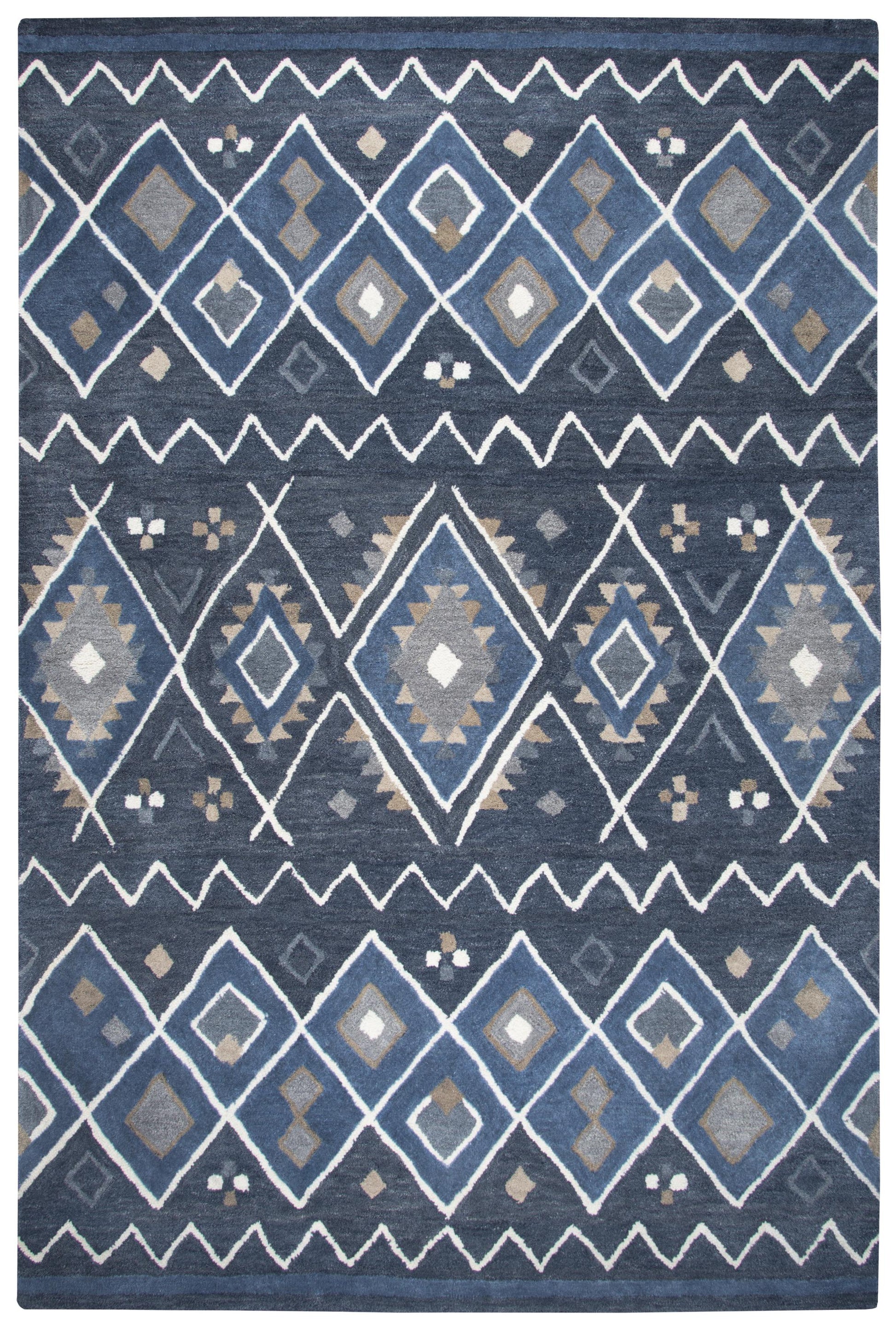 Rug, 9' x 12', Rustic Lodge style.