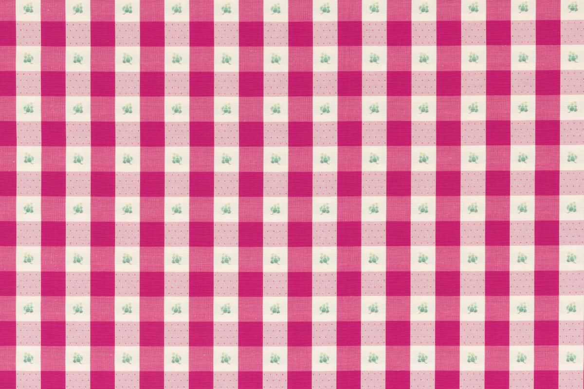 SCALAMANDRE OUTLET  FABRIC L'AUBERGE  FABRIC RASPBERRY   - TL 00027216