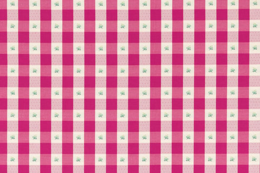 SCALAMANDRE OUTLET  FABRIC L'AUBERGE  FABRIC RASPBERRY   - TL 00027216