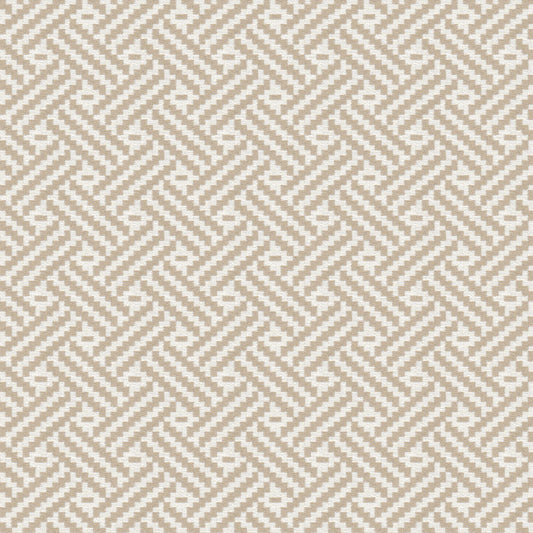 STOUT TEXTILES  MULTIPURPOSE,WOVENS TRANSITIONAL,, GEOMETRIC BUFF   - TOBY-3