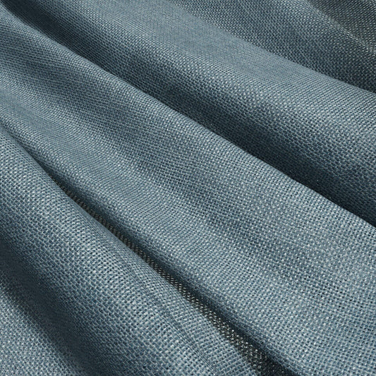 JF FABRICS TOFINO 67 J9151 Fabric Texture, Plain Blue, Teal  Casement, Wide Width - 9042767