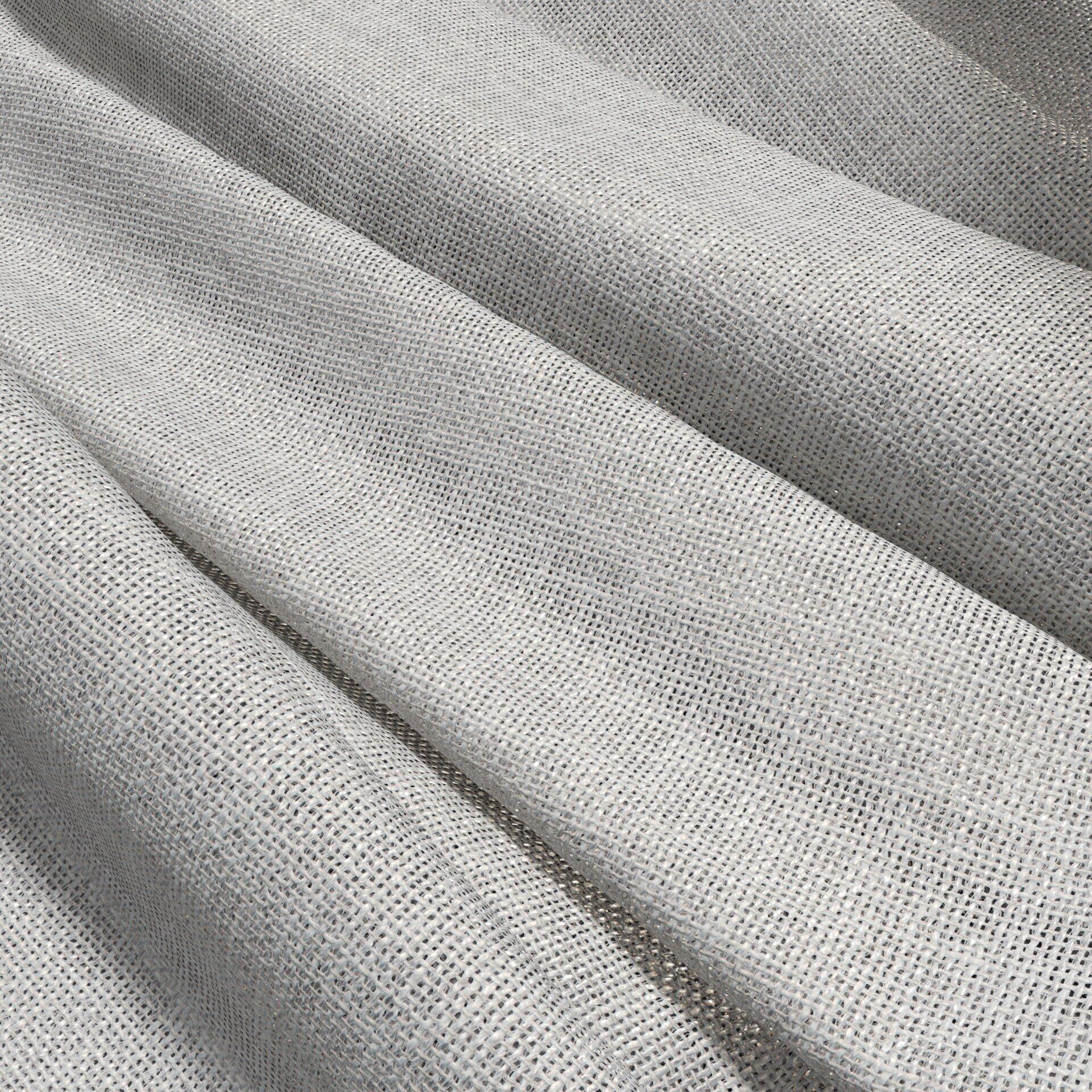 Light grey linen-like fabric with a visible weave and soft drape.