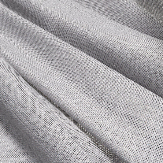 JF FABRICS TOFINO 94 J9151 Fabric Texture, Plain Grey  Casement, Wide Width - 9042794