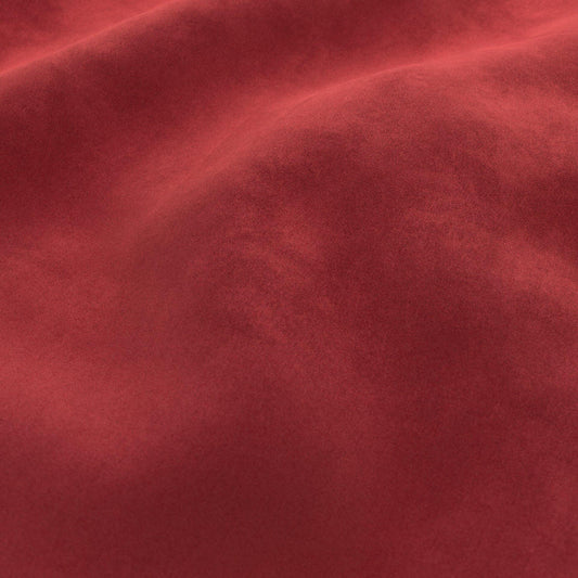 JF FABRICS TONIC 45 J9721 Fabric Plain, Texture Cherry Red  Velvet - 10014445