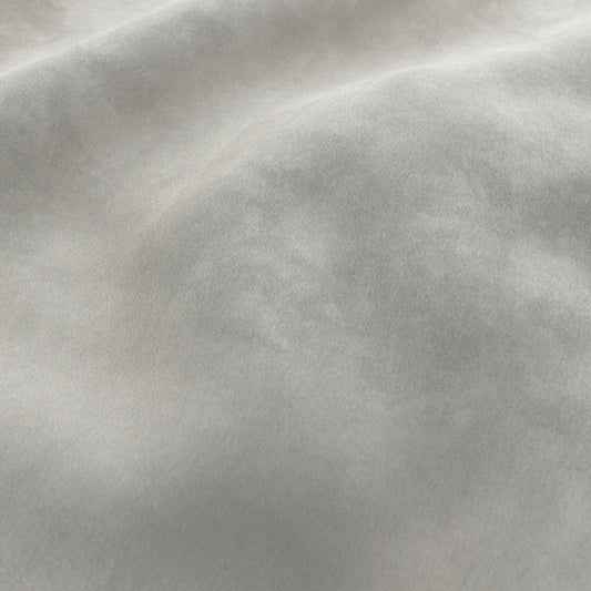 JF FABRICS TONIC 93 J9721 Fabric Plain, Texture Pearl Grey  Velvet - 10014493