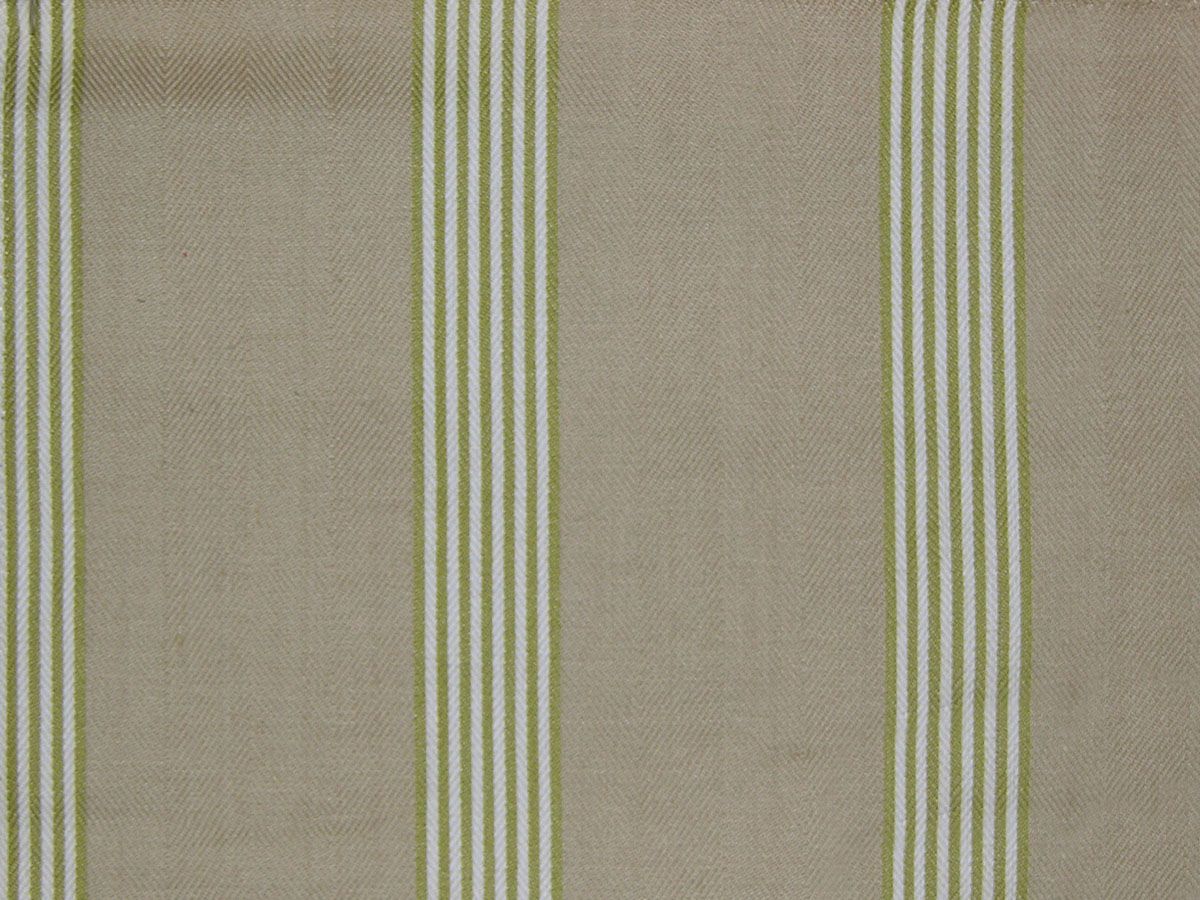 SCALAMANDRE OUTLET  FABRIC SOLINE STRIPE  FABRIC GREEN MULTI   - TO 00054002 NEW SKU # TO40020005