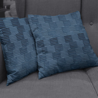 NICHOLASJOHN INC NJ-WETLAND Navy Contemporary,Geometric   Fabric - NJ25-3485