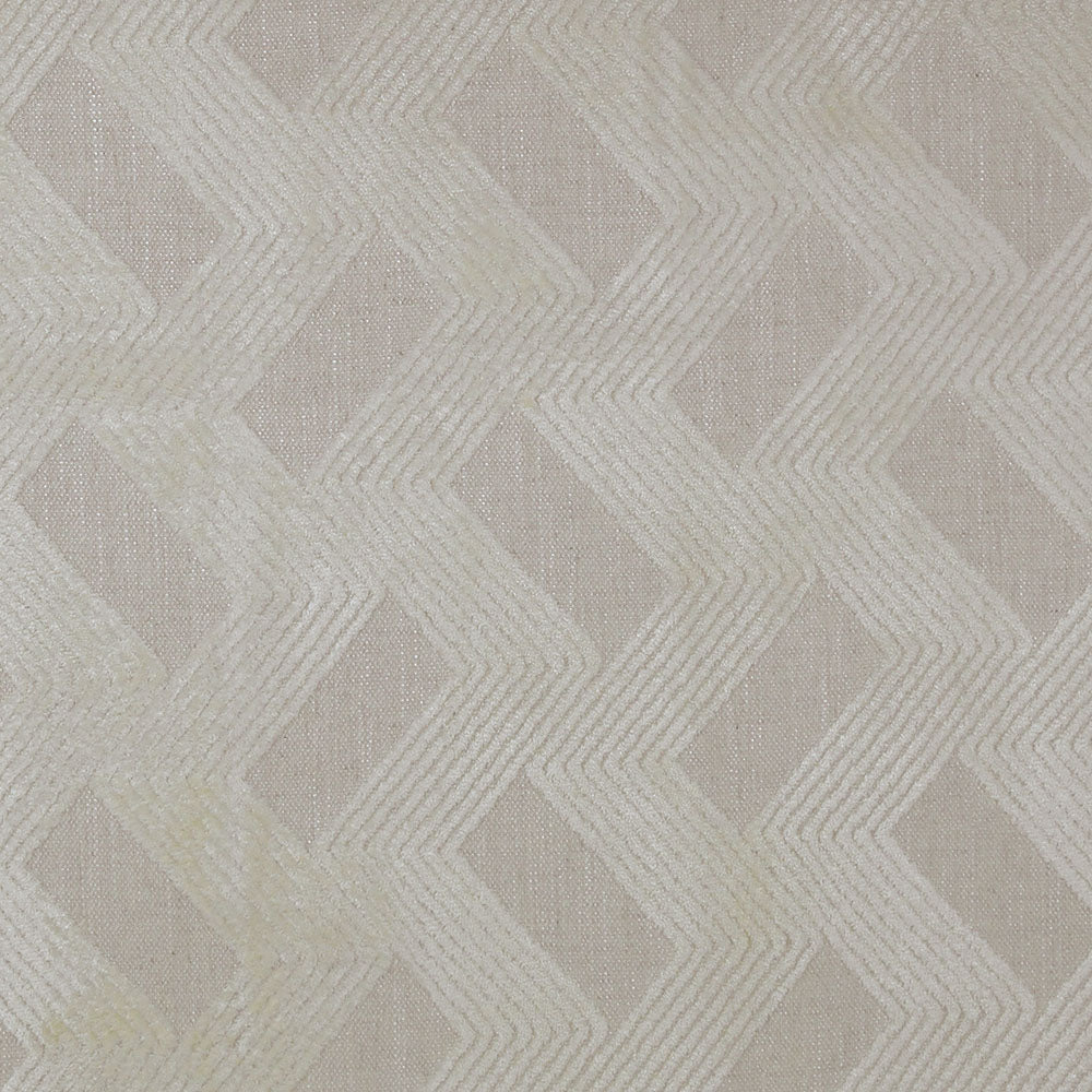 NICHOLASJOHN INC NJ-TRELLIS Ivory Geometric   Fabric - NJ25-3487
