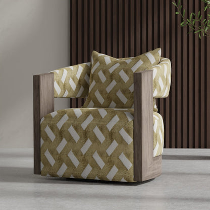 NICHOLASJOHN INC NJ-TRELLIS Barley Geometric   Fabric - NJ25-3488