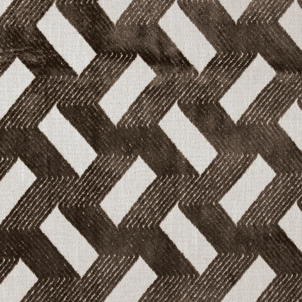 NICHOLASJOHN INC NJ-TRELLIS Charcoal Geometric   Fabric - NJ25-3489