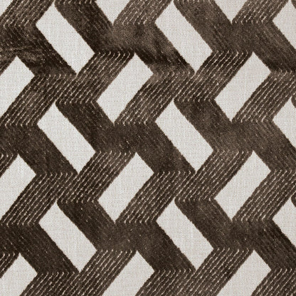 NICHOLASJOHN INC NJ-TRELLIS Charcoal Geometric   Fabric - NJ25-3489