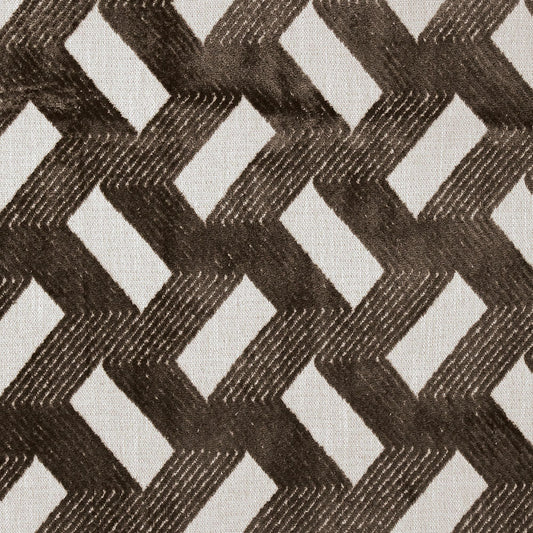 NICHOLASJOHN INC NJ-TRELLIS Charcoal Geometric   Fabric - NJ25-3489