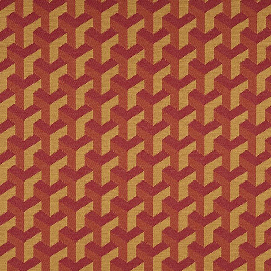 JF Fabrics Crypton TRENTON 45 Fabric Contemporary,Geometric Burgundy,Red  Jacquard,Texture - 5740045 J6861