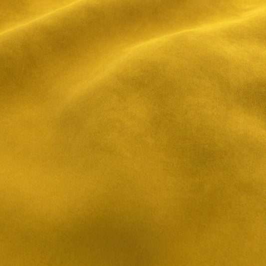 JF Fabrics  TRIBECA 19 Fabric Plain Yellow  Velvet - 9803819 J9611