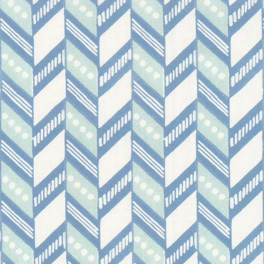 STOUT TEXTILES  MULTIPURPOSE,PRINT TRANSITIONAL,, GEOMETRIC OPAL   - TRIC-1