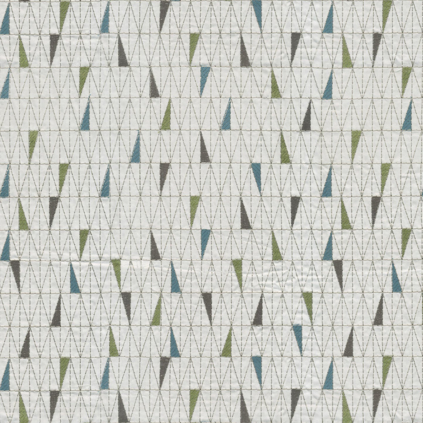 JF Fabrics TRILATERAL 72 Fabric Geometric,Transitional,Contemporary,Modern Blue,Teal,Green  Embroidery - 8431172 J8591