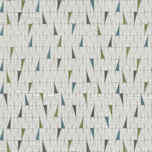 JF Fabrics TRILATERAL 72 Fabric Geometric,Transitional,Contemporary,Modern Blue,Teal,Green  Embroidery - 8431172 J8591