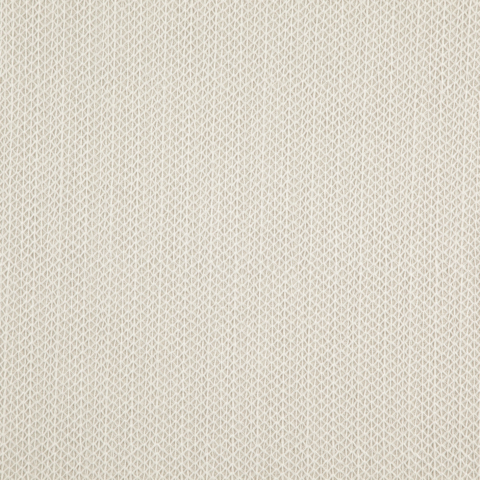 Beige woven fabric with a subtle diamond lattice texture, soft and versatile.