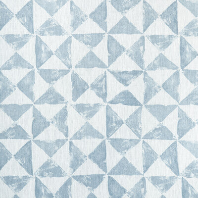 KRAVET BASICS PRINT GEOMETRIC LIGHT BLUE,WHITE,   - TRIQUAD.15.0