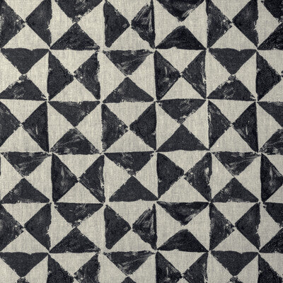 KRAVET BASICS PRINT GEOMETRIC BLACK,WHITE,   - TRIQUAD.81.0