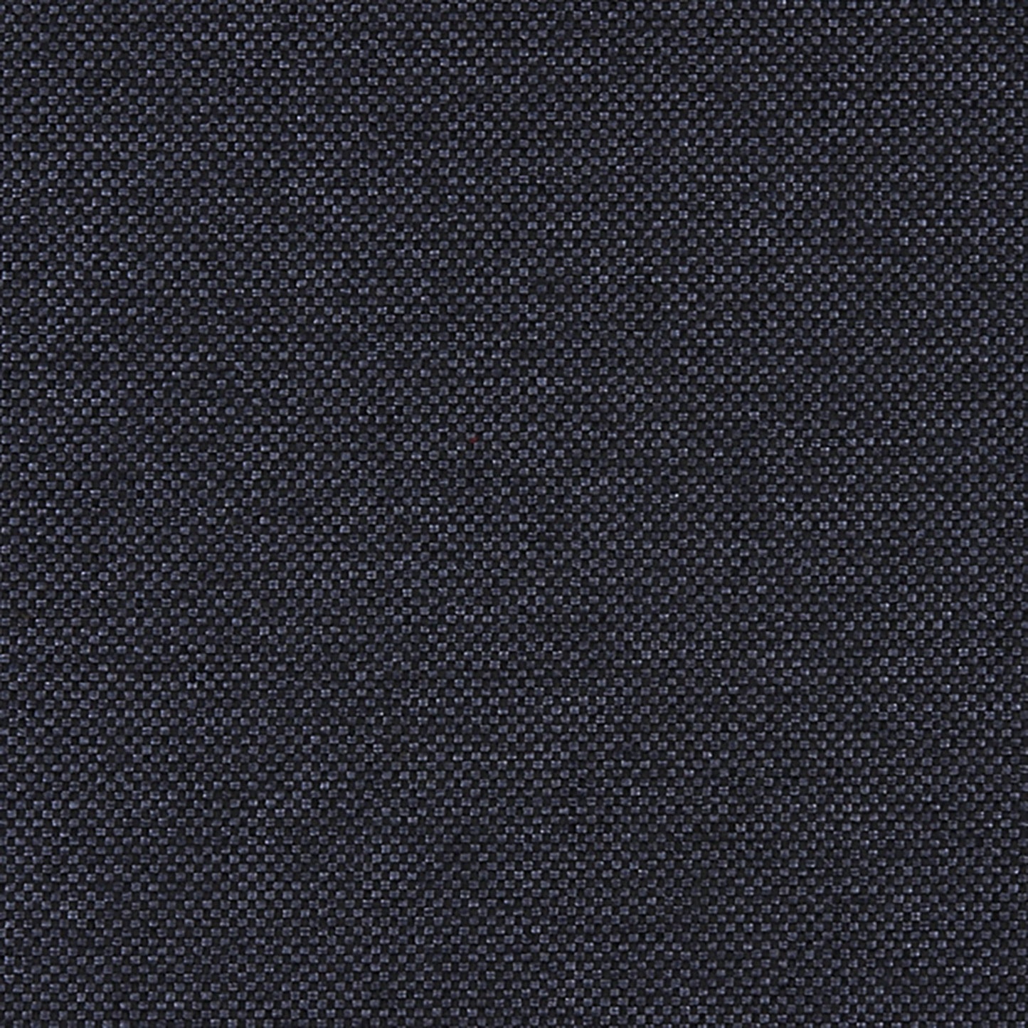 Close-up of plain black woven fabric; tight small weave, versatile for bags, jackets or upholstery.