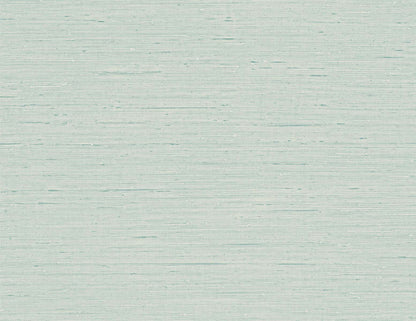 Seabrook Designs Even More Textures Seahaven Rushcloth Grasscloth Coastal Green Matte  - TS80704