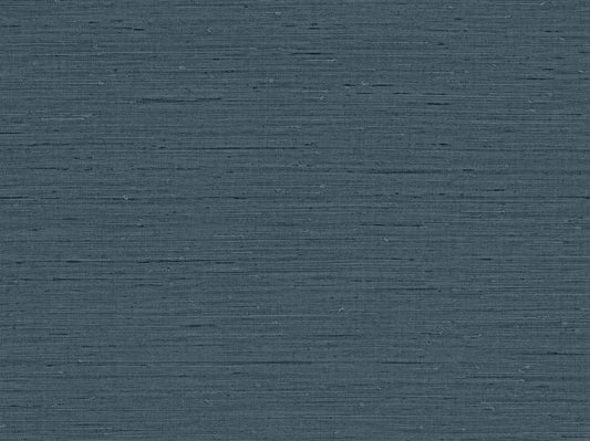 Seabrook Designs Even More Textures Seahaven Rushcloth Grasscloth Coastal Blue Matte Sidewall - TS80712