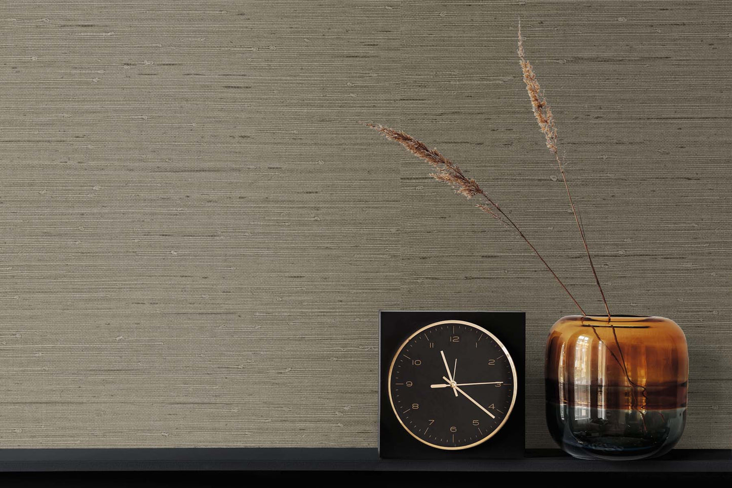 Seabrook Designs Even More Textures Seahaven Rushcloth Grasscloth Coastal Brown Matte  - TS80715