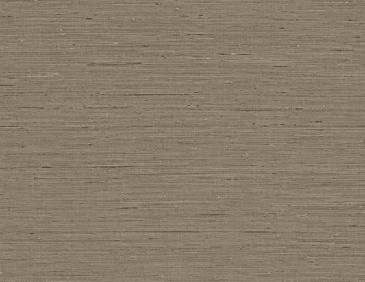 Seabrook Designs Even More Textures Seahaven Rushcloth Grasscloth Coastal Brown Matte Sidewall - TS80715