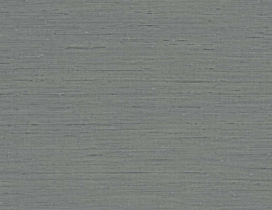 Seabrook Designs Even More Textures Seahaven Rushcloth Grasscloth Coastal Grey Matte Sidewall - TS80728