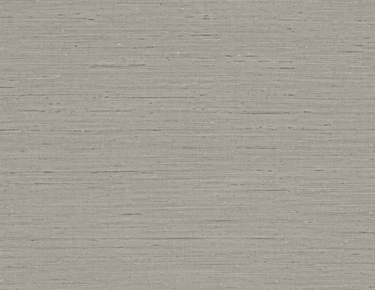 Seabrook Designs Even More Textures Seahaven Rushcloth Grasscloth Coastal Grey Matte Sidewall - TS80748