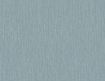 Seabrook Designs Even More Textures Vertical Stria Stria Contemporary Teal Metallic  - TS80904
