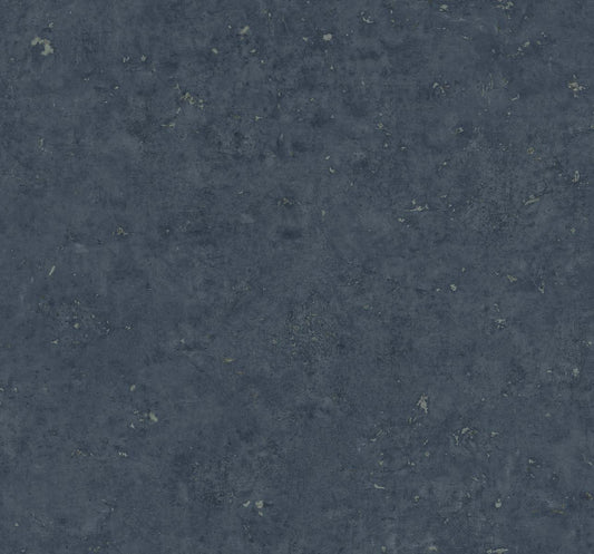 Seabrook Designs Even More Textures Cement Faux Faux Contemporary Blue Metallic Sidewall - TS81202