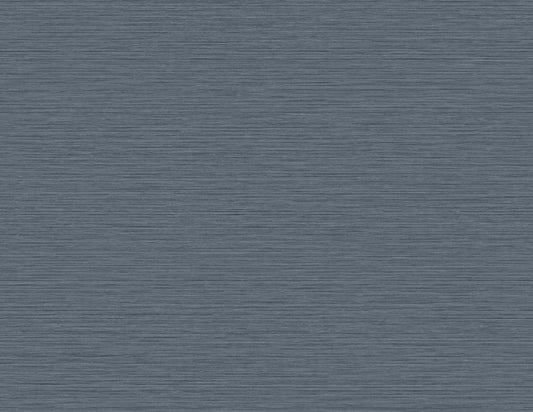 Seabrook Designs Even More Textures Silk Abstract Contemporary Blue Matte Sidewall - TS81400