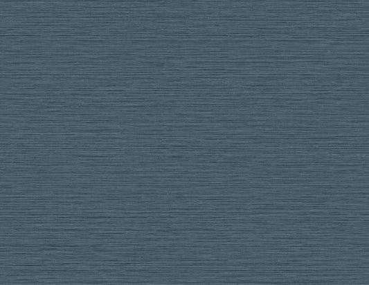 Seabrook Designs Even More Textures Silk Abstract Contemporary Blue Matte Sidewall - TS81402