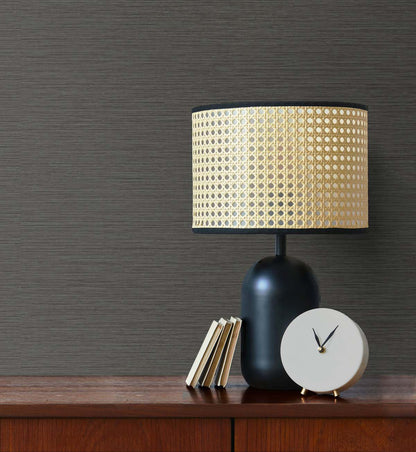 Seabrook Designs Even More Textures Silk Abstract Contemporary Grey Matte  - TS81406