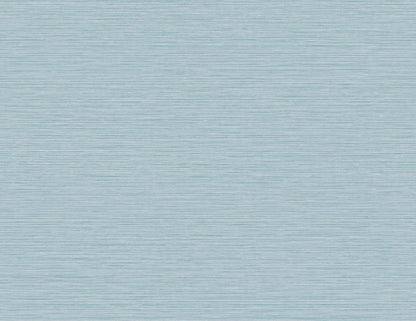 Seabrook Designs Even More Textures Silk Abstract Contemporary Blue Matte  - TS81412