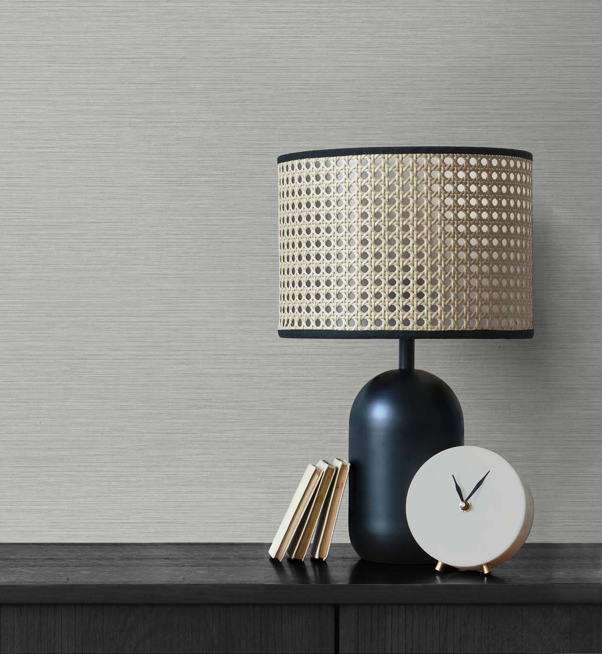 Seabrook Designs Even More Textures Silk Abstract Contemporary Grey Matte  - TS81418