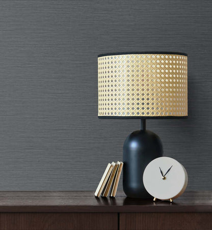 Seabrook Designs Even More Textures Silk Abstract Contemporary Grey Matte  - TS81422