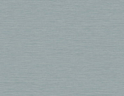 Seabrook Designs Even More Textures Silk Abstract Contemporary Blue Matte  - TS81432