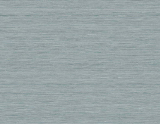 Seabrook Designs Even More Textures Silk Abstract Contemporary Blue Matte Sidewall - TS81432