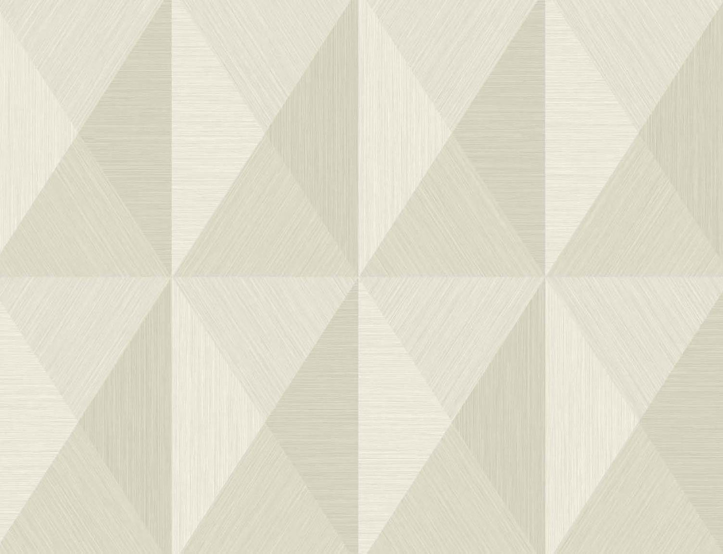 Seabrook Designs Even More Textures Pinnacle Geometric Contemporary Beige Matte Sidewall - TS81603