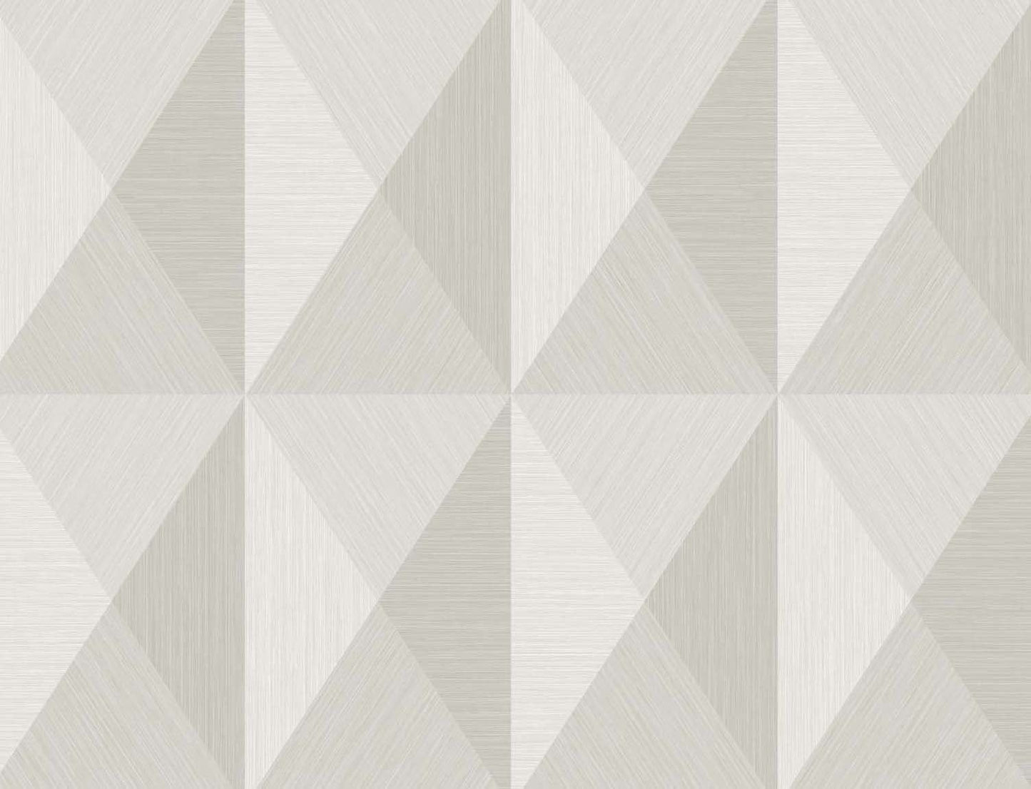 Seabrook Designs Even More Textures Pinnacle Geometric Contemporary Grey Matte Sidewall - TS81608