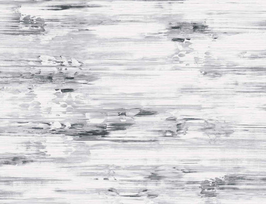 Seabrook Designs Even More Textures Silk Mistral Abstract Contemporary Grey Matte Sidewall - TS81700