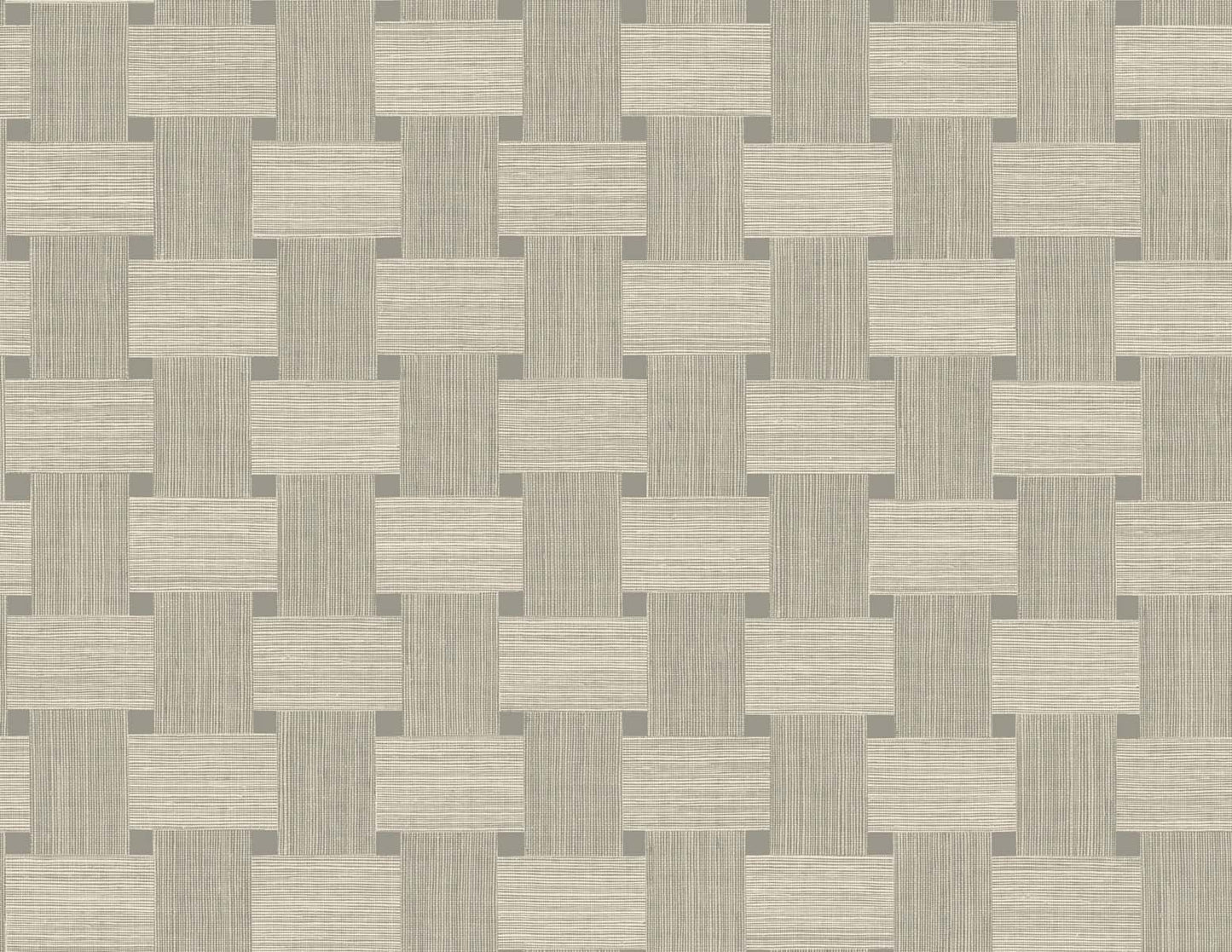 Seabrook Designs Even More Textures Basketweave Weave Contemporary Beige Matte Sidewall - TS81805