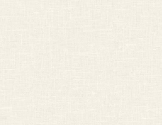 Seabrook Designs Even More Textures Myrna Linen Linen Contemporary Off-White Matte Sidewall - TS81915