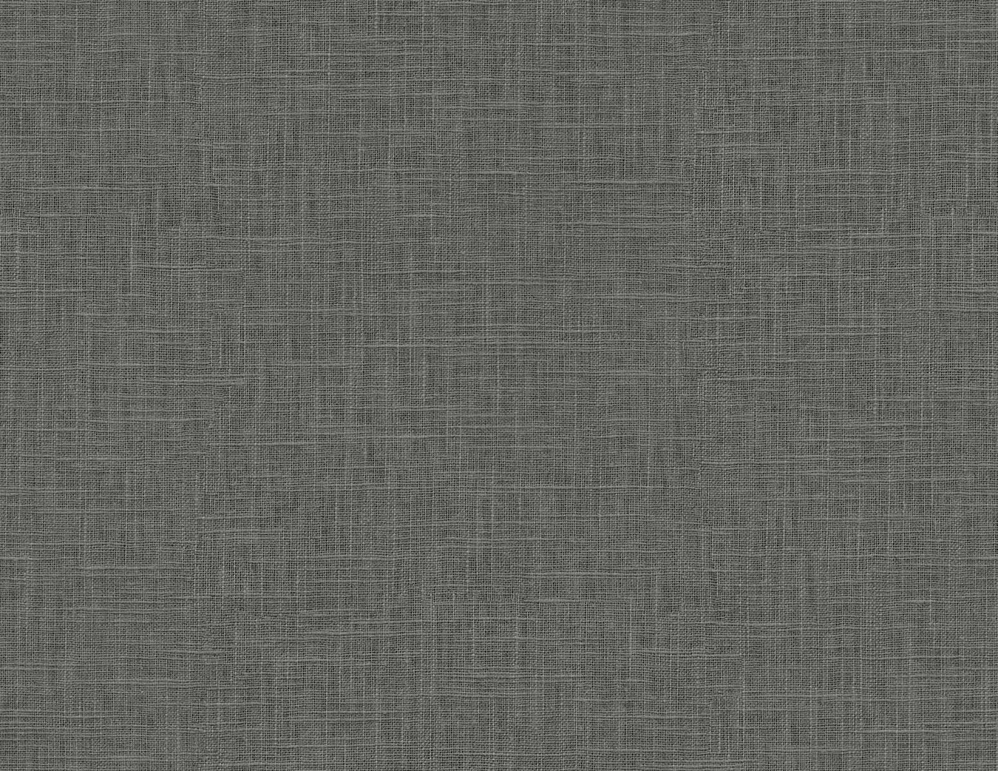 Seabrook Designs Even More Textures Myrna Linen Linen Contemporary Black Matte Sidewall - TS81918