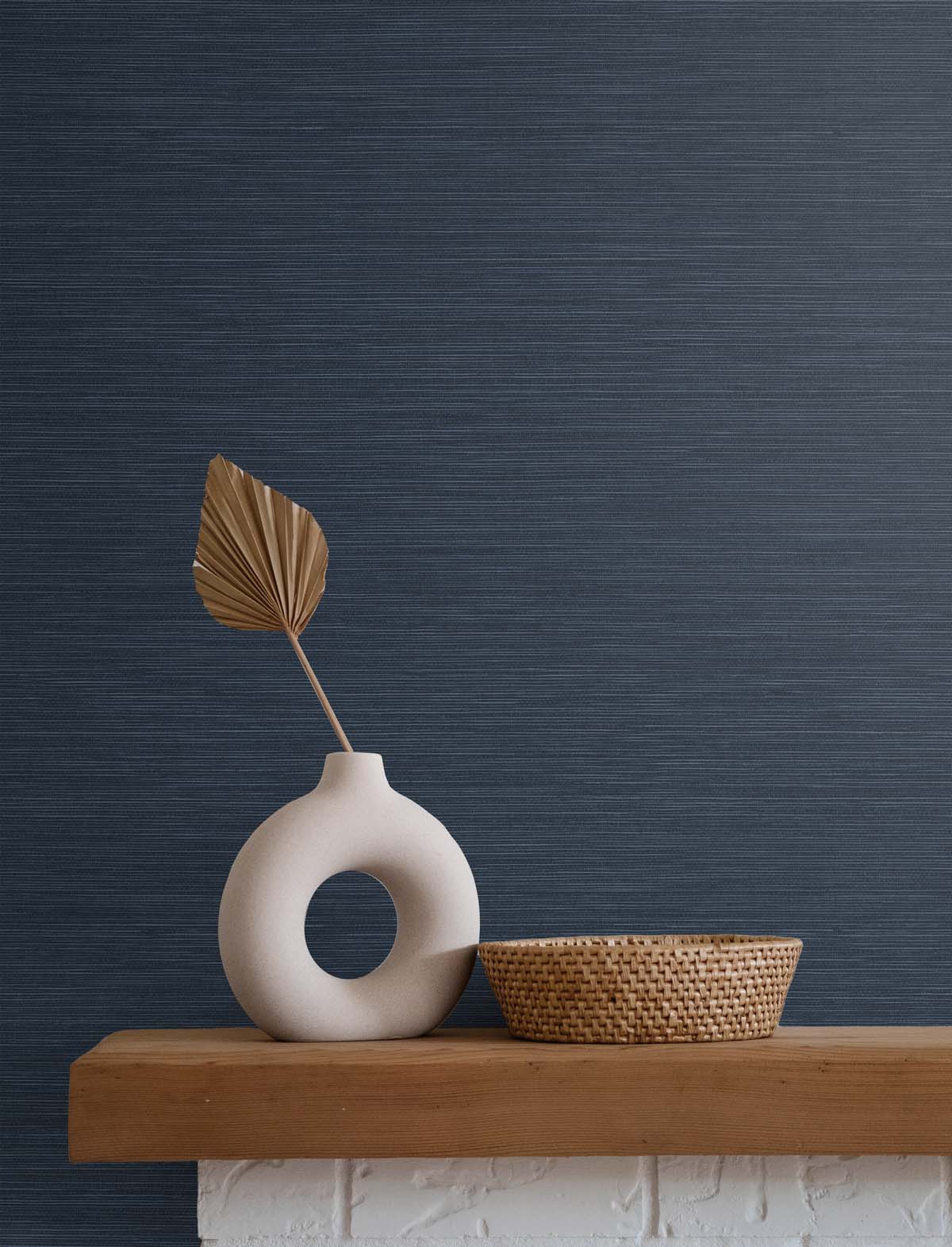 Seabrook Designs Even More Textures Seawave Sisal Sisal Contemporary Blue Matte  - TS82022