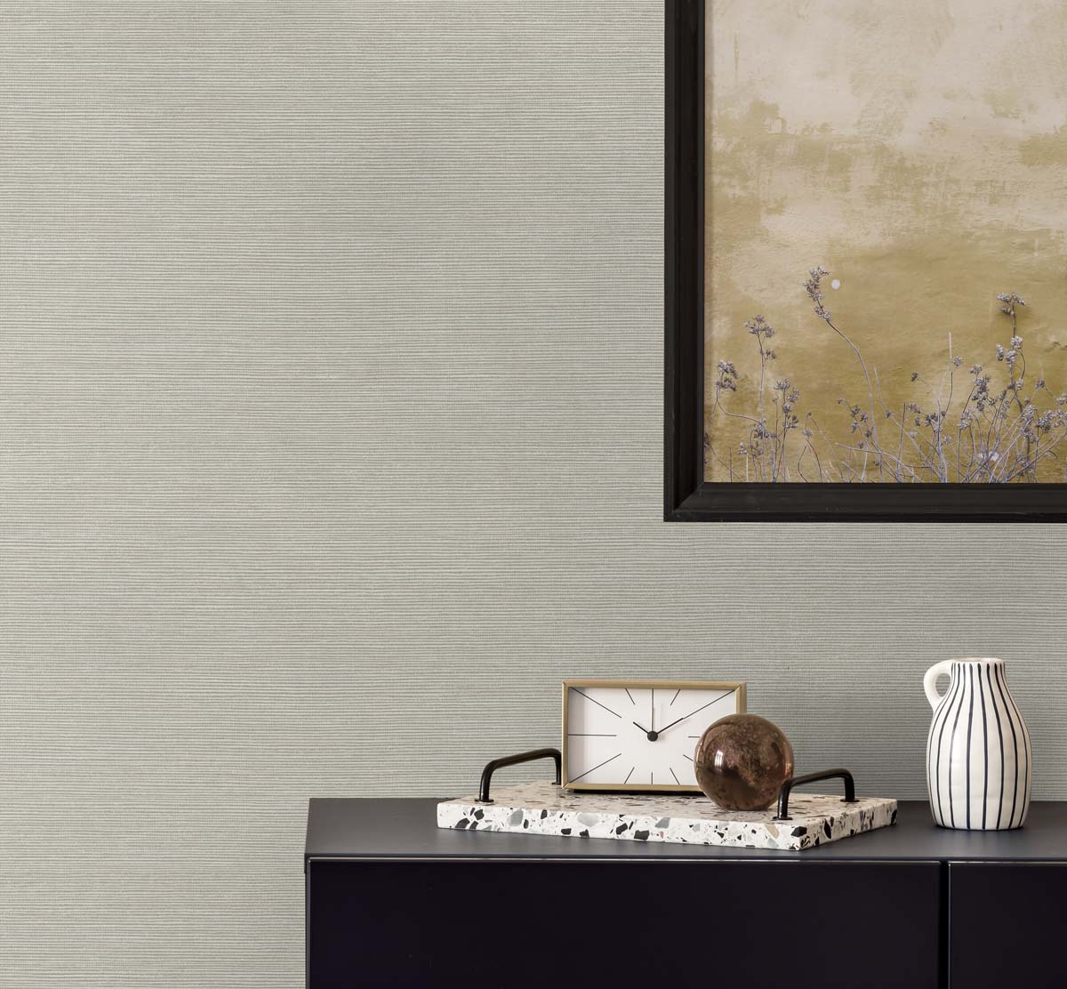 Seabrook Designs Even More Textures Seawave Sisal Sisal Contemporary Grey Matte  - TS82025